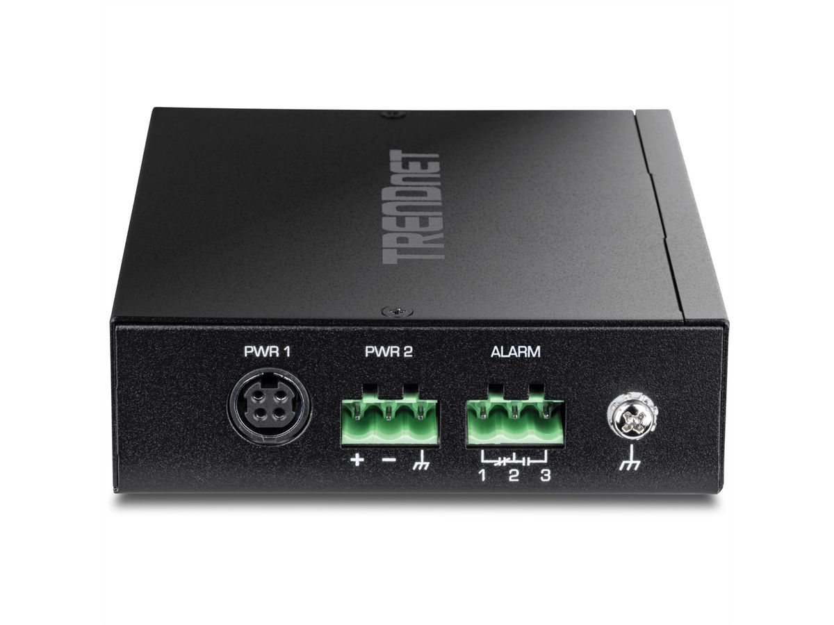 TRENDnet TI-BF711SFP Industrial Medienkonverter 10G SFP+ auf 10G  PoE++