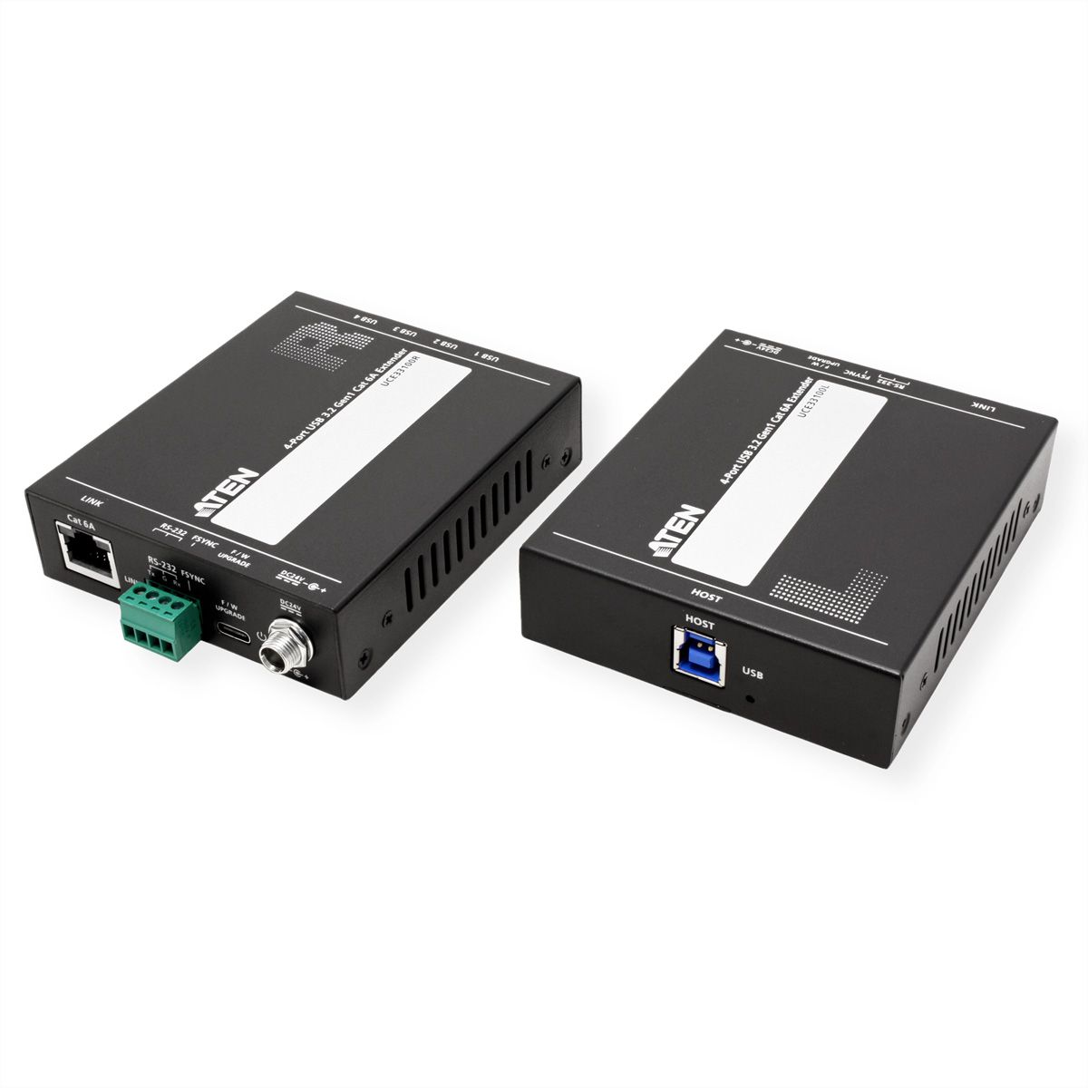 ATEN UCE33100 4-Port USB3.2 Gen1 Cat 6A Extender bis zu 100m