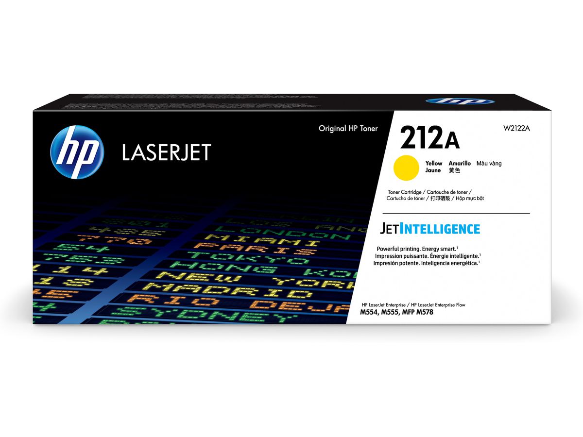 HP 212A originele gele LaserJet tonercartridge