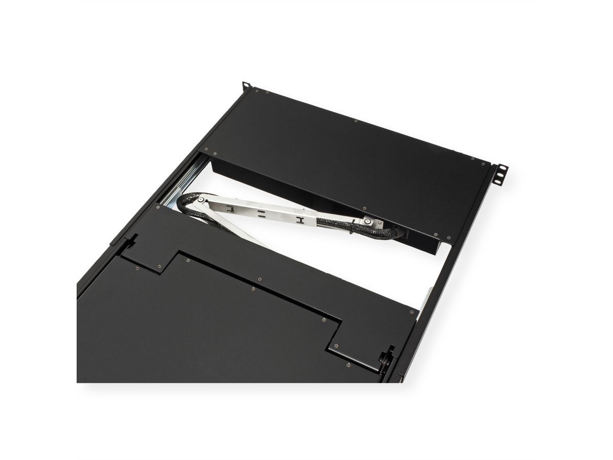 ATEN CL1308N KVM-Switch, 48cm TFT, VGA, PS/2-USB, 8 Port, ES-Layout
