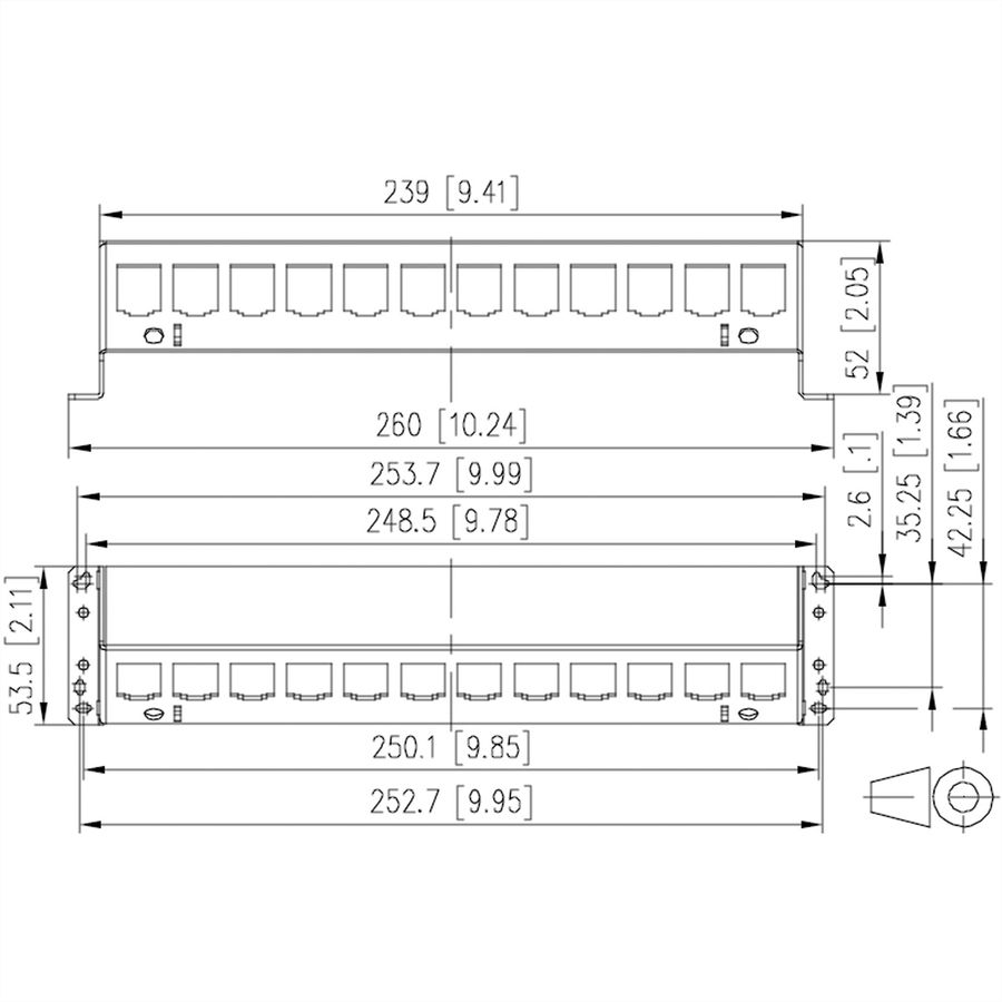 METZ CONNECT SmartConnectPP 12-poorts MC-module