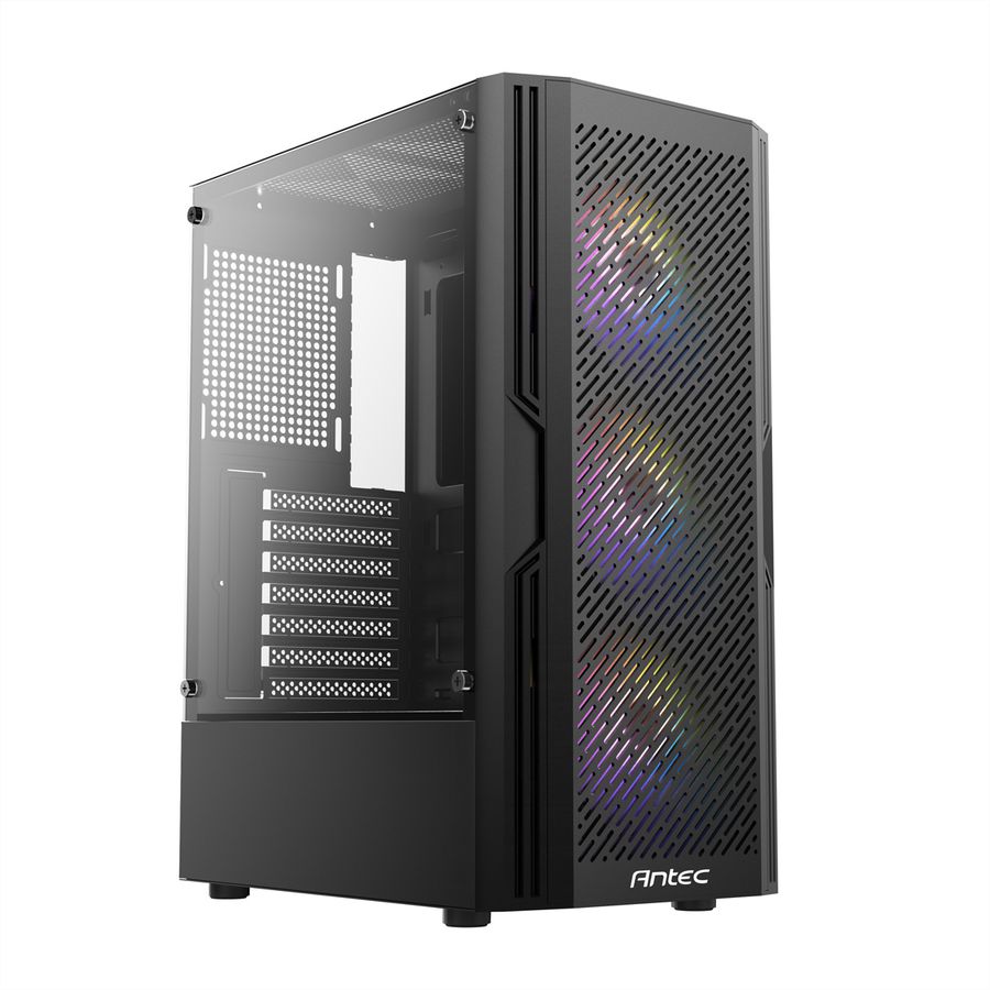 ANTEC AX20 PC case Midi Tower Gaming ATX, black