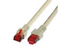 S/FTP Patch Cord Cat.6 (Class E), halogen-free, grey, 30 m