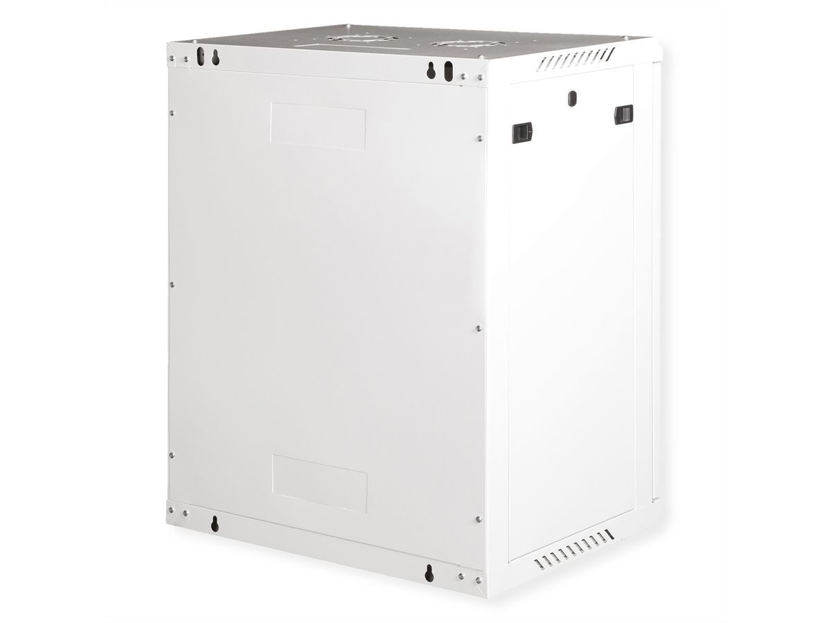 ROLINE 19-inch wandbehuizing Basic Plus 15U, 600x450 BxT grijs