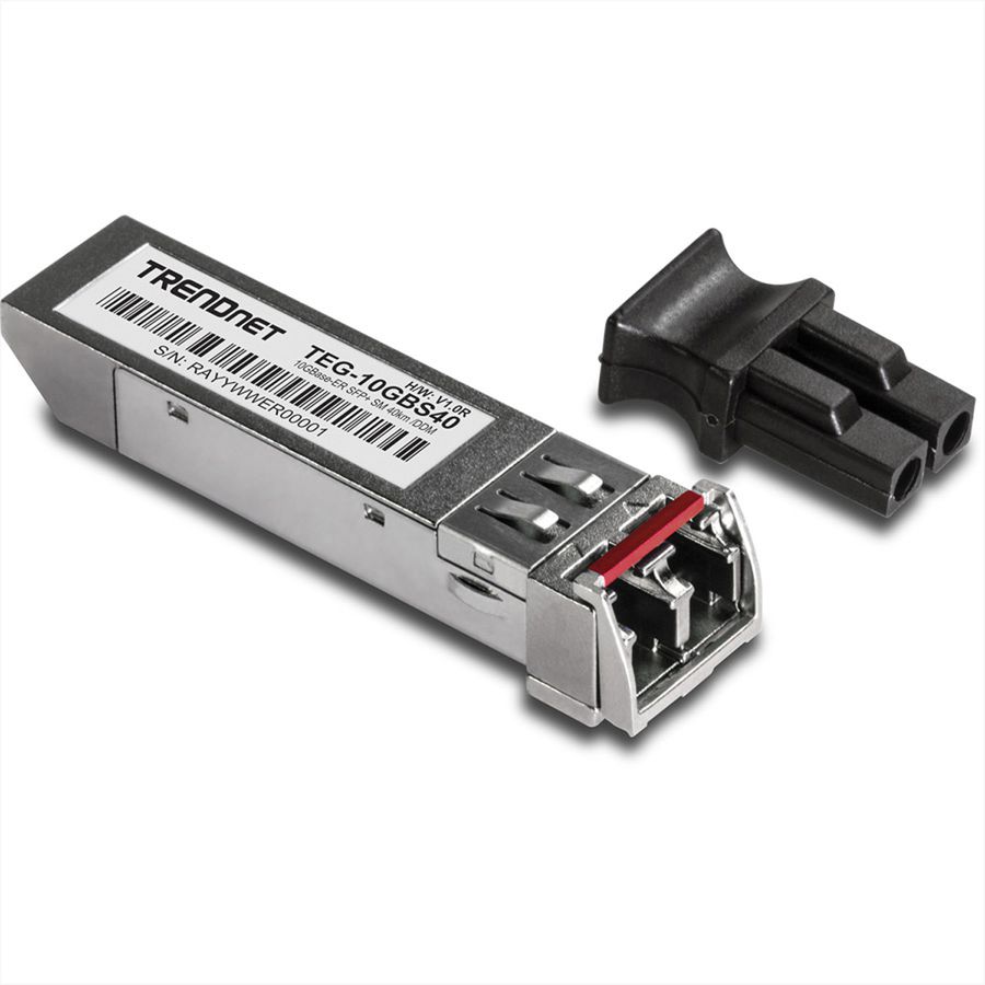 TRENDnet TEG-10GBS40 10GBASE-LR SFP+ SFP+ Single Mode LC (40KM met DDM)