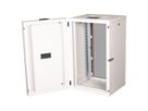 ROLINE 19-inch wall-mounted housing Pro 20 U, 600x600 WxD two-part swivelling grey