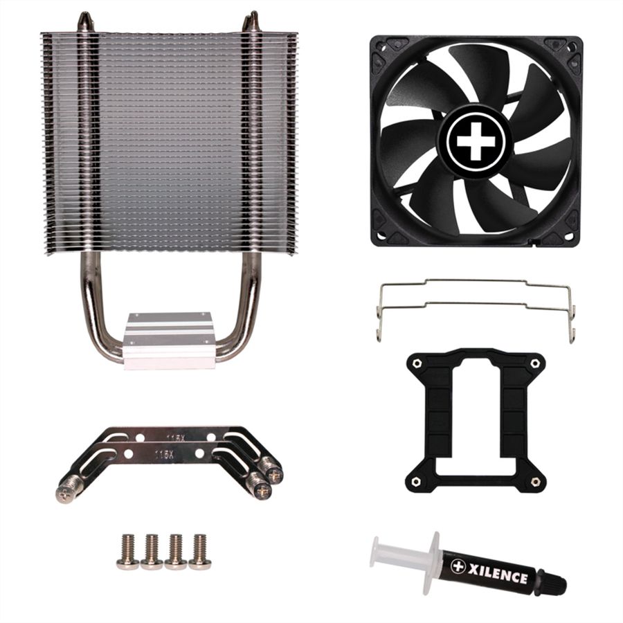 XILENCE I402.B Intel CPU Koeler, 92mm PWM Ventilator, 130W TDP