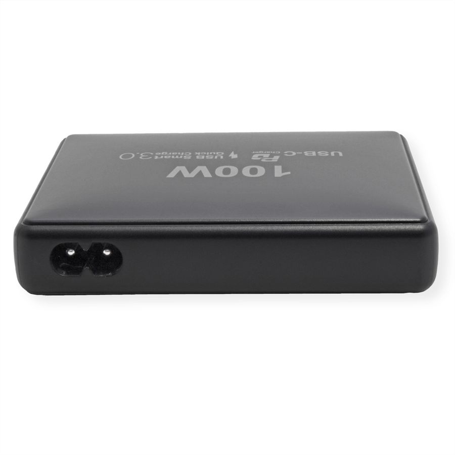 VALUE USB Oplader, 4 Poorts (1x USB-A, 3x USB-C), max. 100W