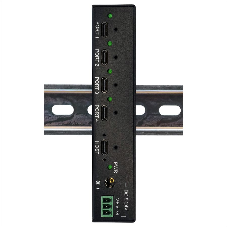 EXSYS EX-12294HMS 4 Port USB 3.2 Metall HUB 4x C