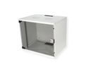 ROLINE 19-inch wall-mounted housing Basic 9 U, 540x400 WxD kit grey
