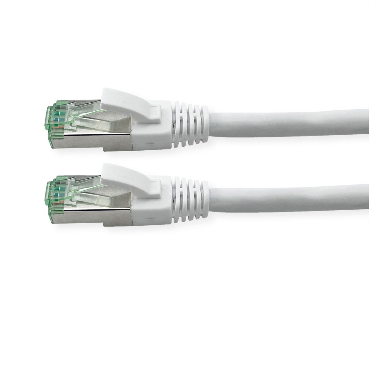 ROLINE RM Patchkabel Cat.6A S/FTP (PiMF), wit, 5 m