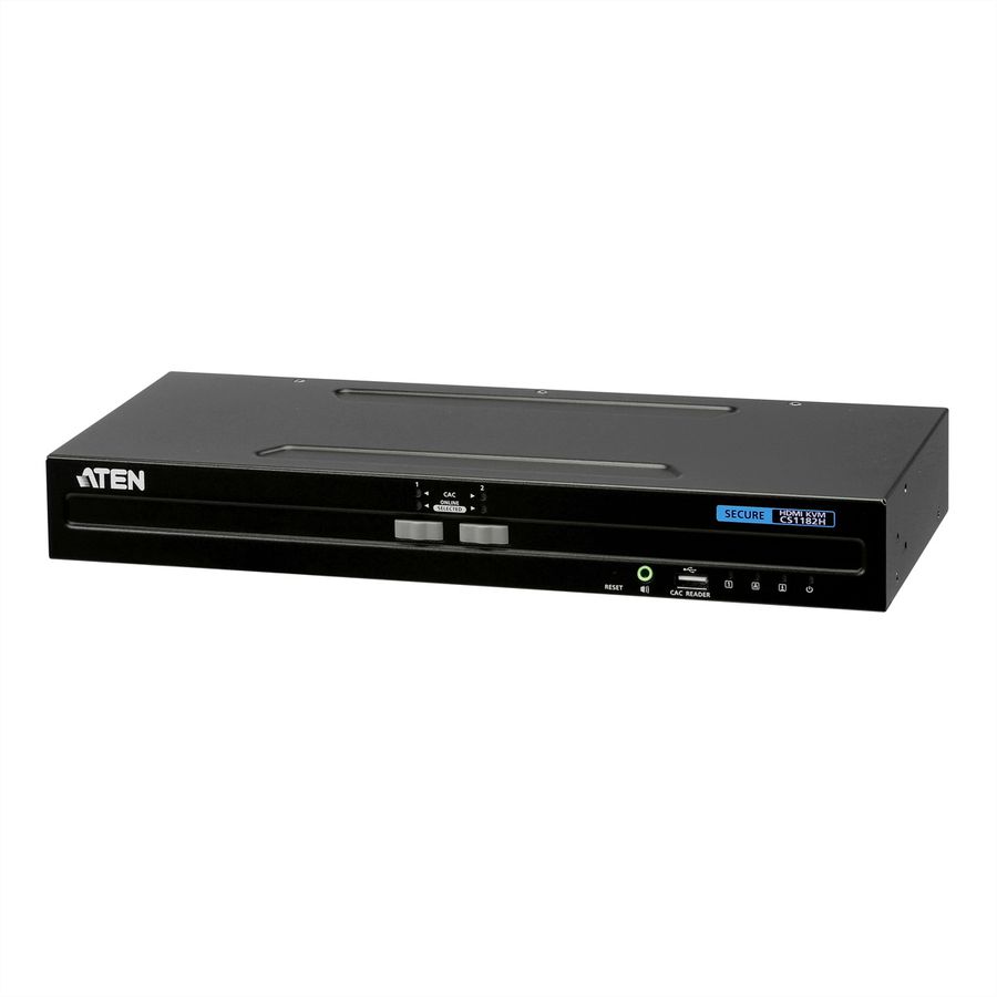 ATEN CS1182H 2-Poorts USB HDMI Secure KVM Switch , ATEN, CS1182H, 2-poorts, USB, HDMI, beveiligd, KVM, schakelaar