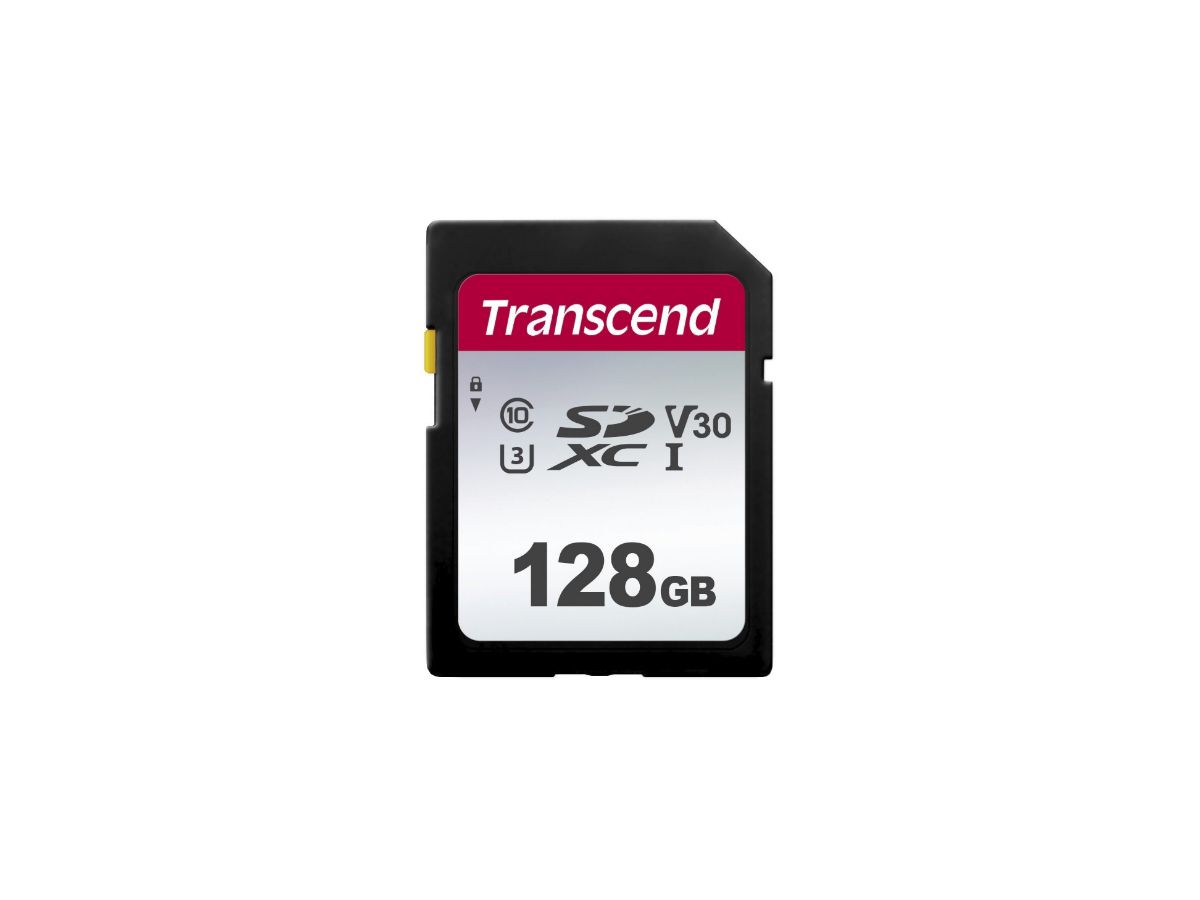 Transcend 128GB, UHS-I, SD flashgeheugen SDXC Klasse 10 NAND