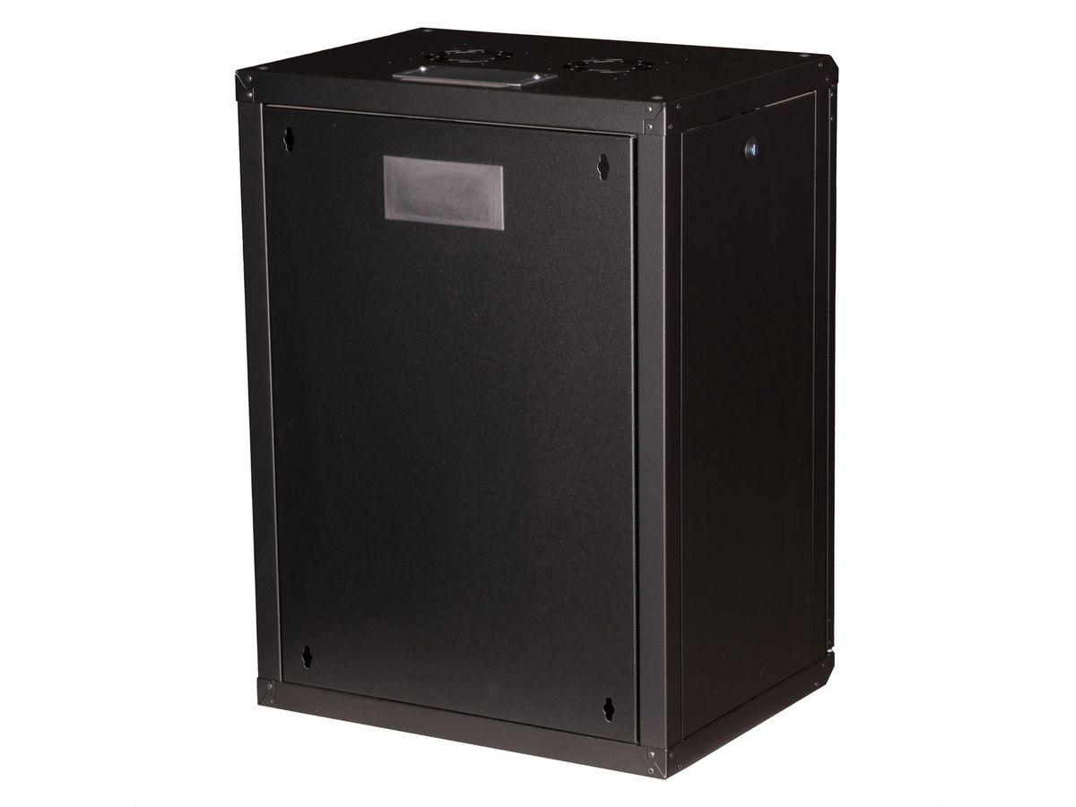 ROLINE 19-inch wandbehuizing Pro 16 U, 600x450 BxD zwart