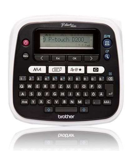 Brother PT-D200BW Thermo transfer 180 x 180DPI labelprinter