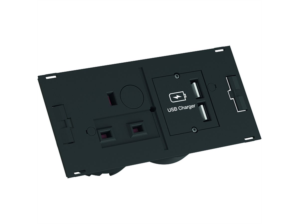BACHMANN DUE Set 1xDUE UK+ USB Charger, 1xT-distributor GST18 2m United Kingdom