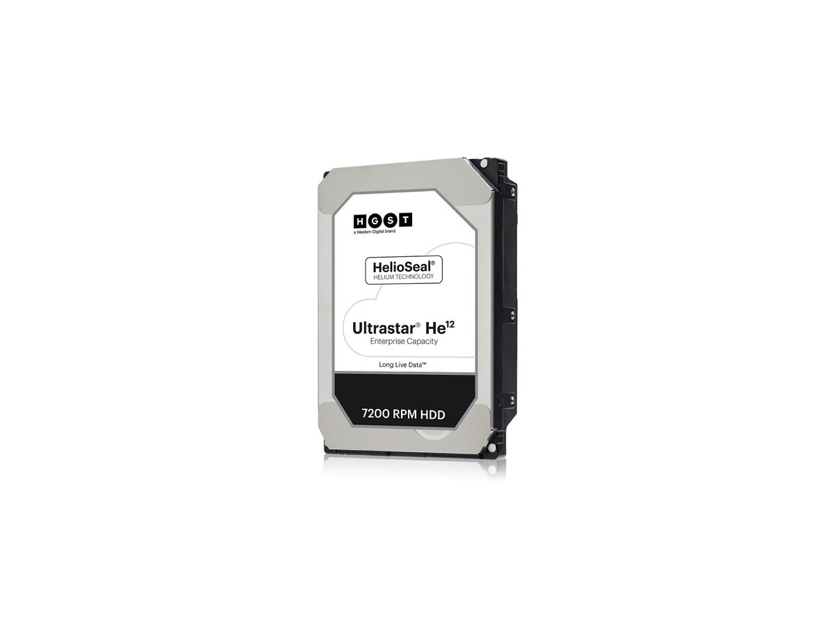 Western Digital Ultrastar He12 internal hard drive 12 TB 7200 RPM 256 MB 3.5" Serial ATA III