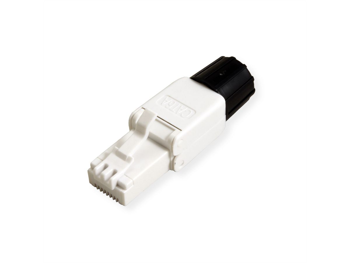 ROLINE Field Plug Cat.6A (Class EA), UTP, white