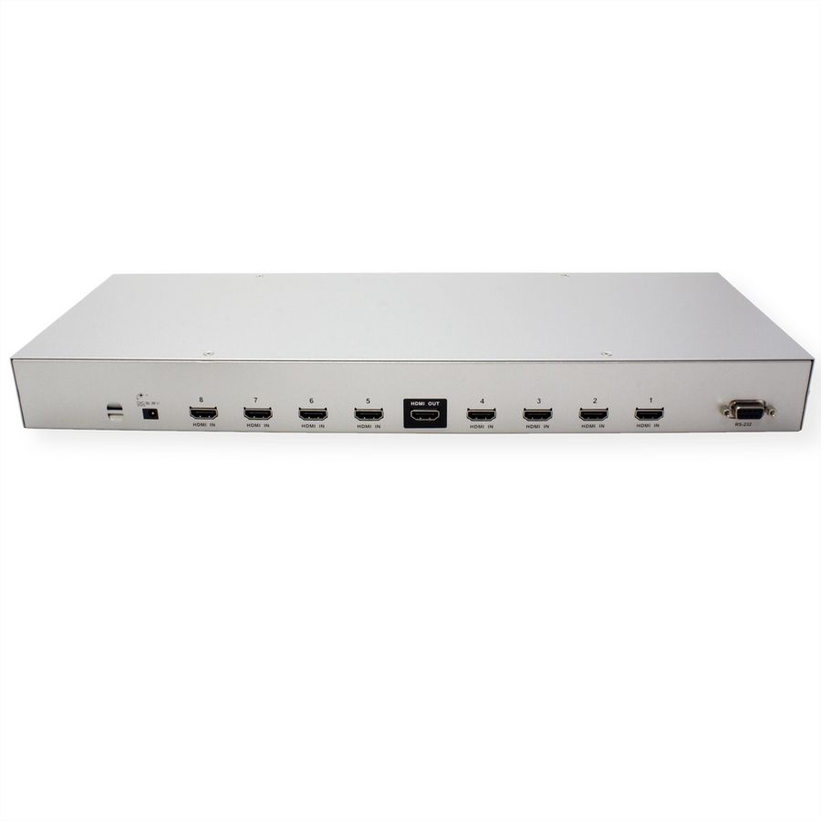 ATEN VS0801H 8-poorts HDMI A/V-switch met infrarood afstandsbediening