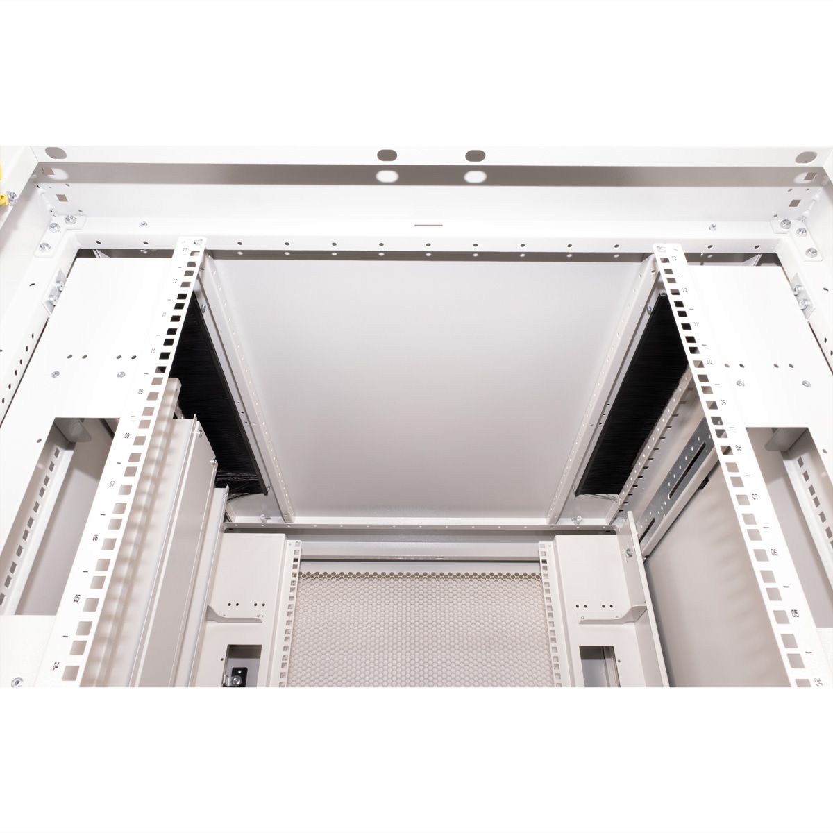 ROLINE colocation-kast 42HE 800x1000 mm, 3 compartimenten, grijs