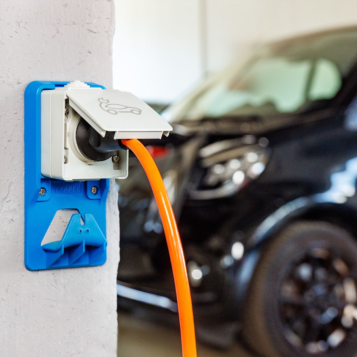 BACHMANN EARTHED CAR CHARGING SOCKET, Surface-mounted version