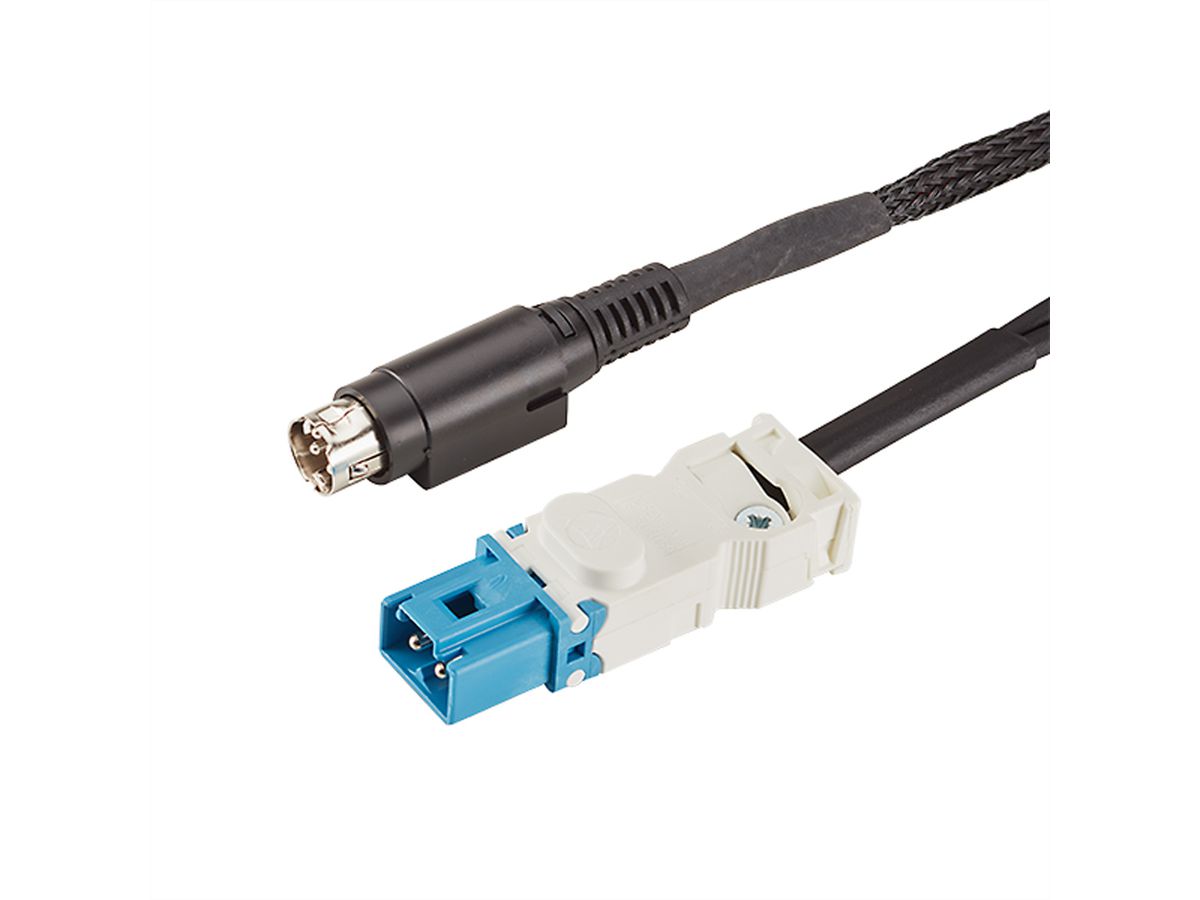 BACHMANN DC-Anschlusskabel, SWEDX-SDS 0,6m ISV (Klein)/PowerDIN
