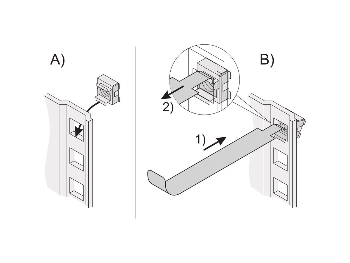 SCHROFF Assembling Tool for Cage Nuts