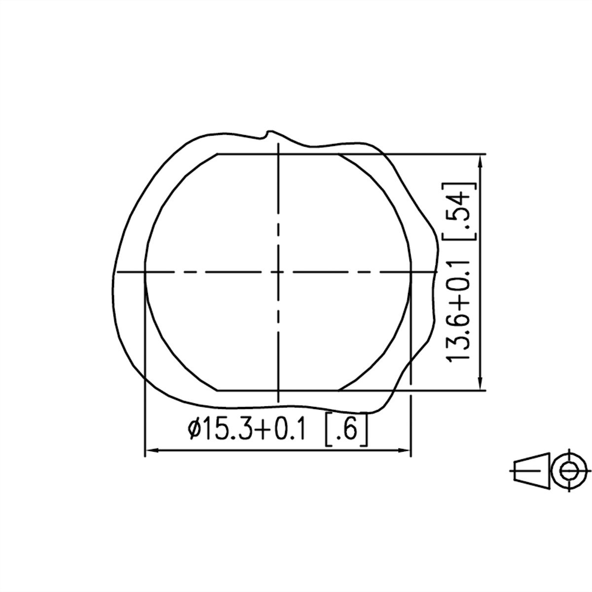 METZ CONNECT Verbindungsleitung M12 BU-RJ45 ST, 8-pol X-kodiert, gerade-gerade, 1 m