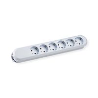 SMART Stekkerdoos 6x randaarde, zonder kabel