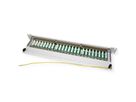 VALUE Cat.6A (Class EA) 19" Patch Panel, 24 Ports, STP, grey