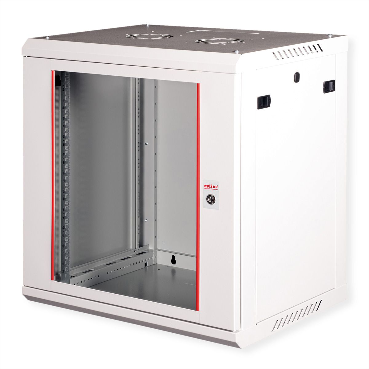 ROLINE 19" Wall Cabinet Basic Plus 12U, 600x450 BxT grey