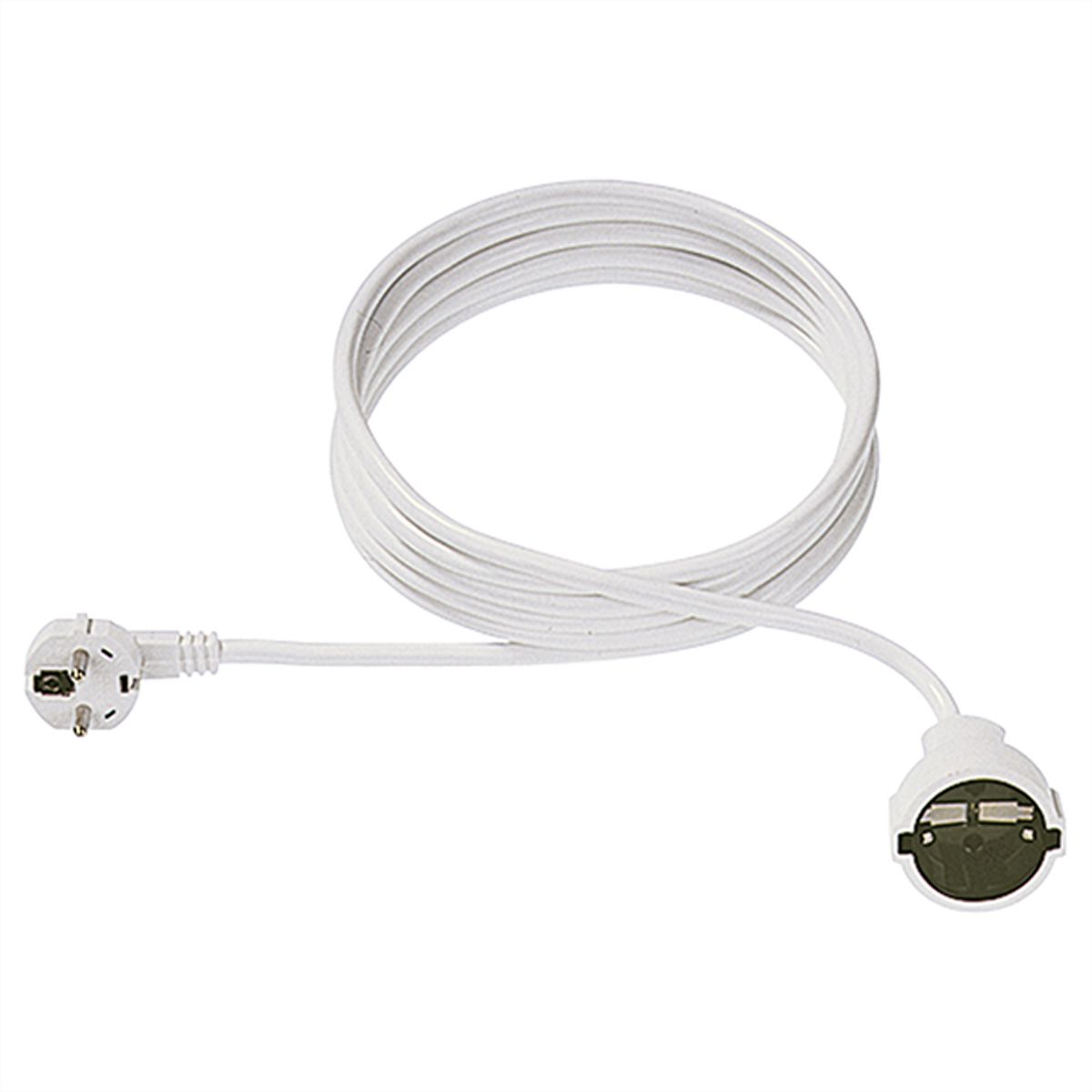 BACHMANN Extension cable, Earthing contact 230V 4m white