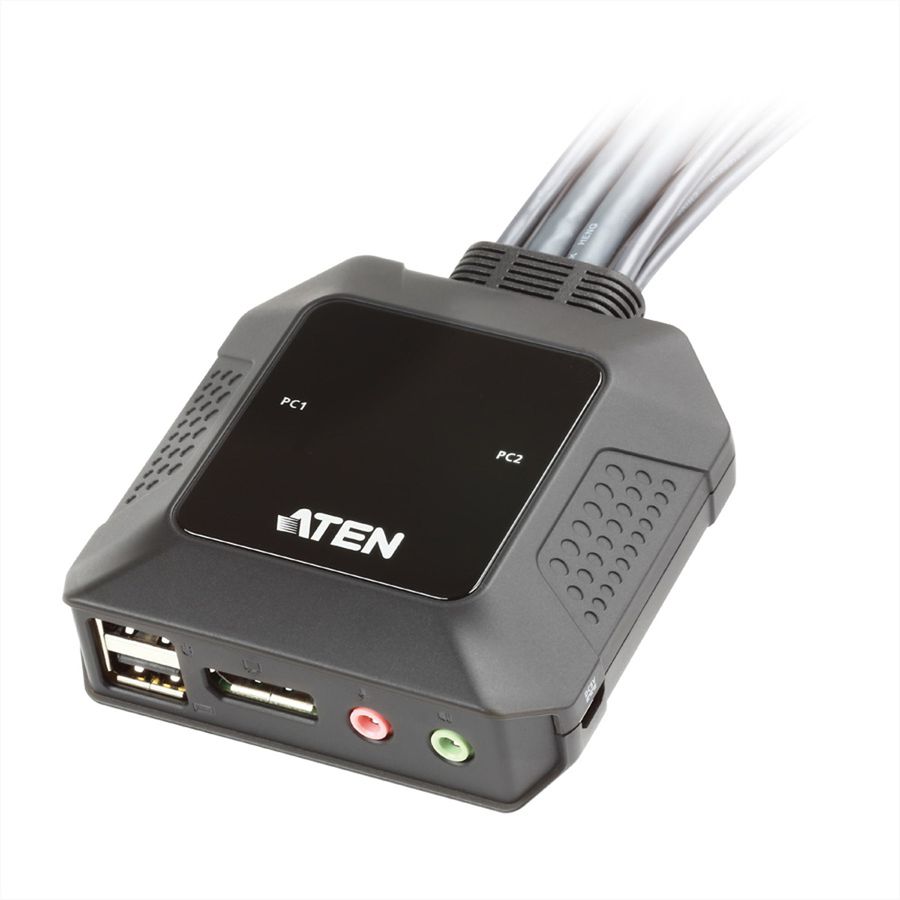 ATEN CS22DP 2-Poorts USB DisplayPort KVM Switch