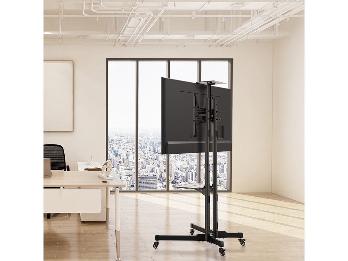 VALUE LCD/TV Mobile Cart, max. 50kg (37" - 70"), black