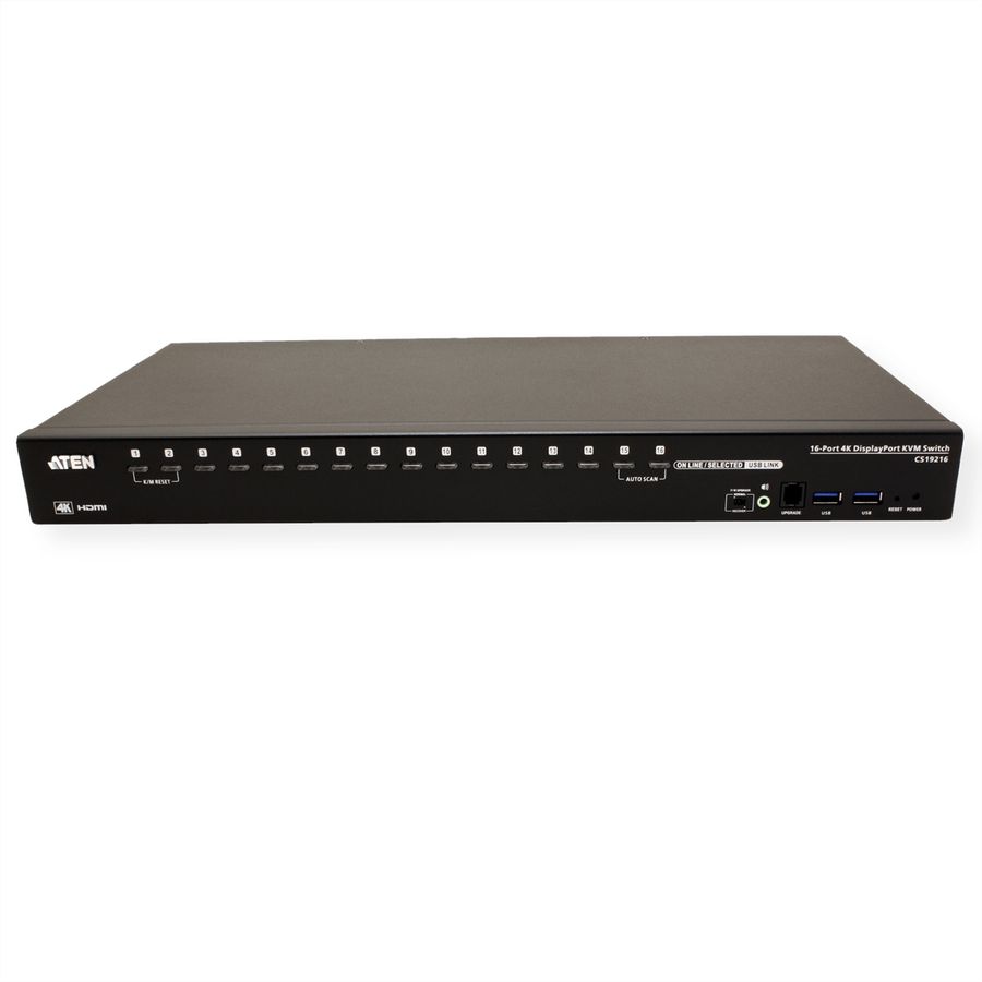 ATEN CS19216 16-Poorts USB3.0 4K DisplayPort KVM