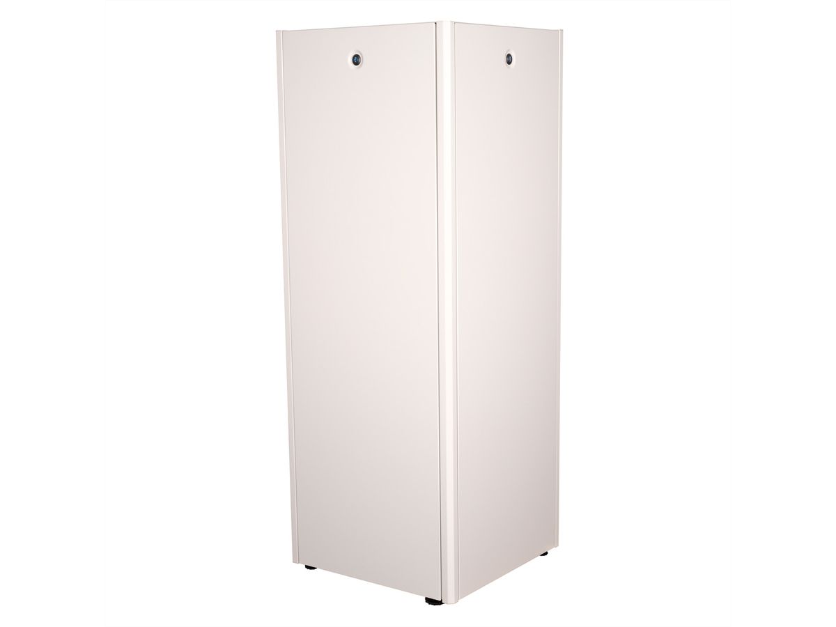 ROLINE 19-inch netwerkkast Basic 32 U, 600x600 BxD Glazen deur grijs