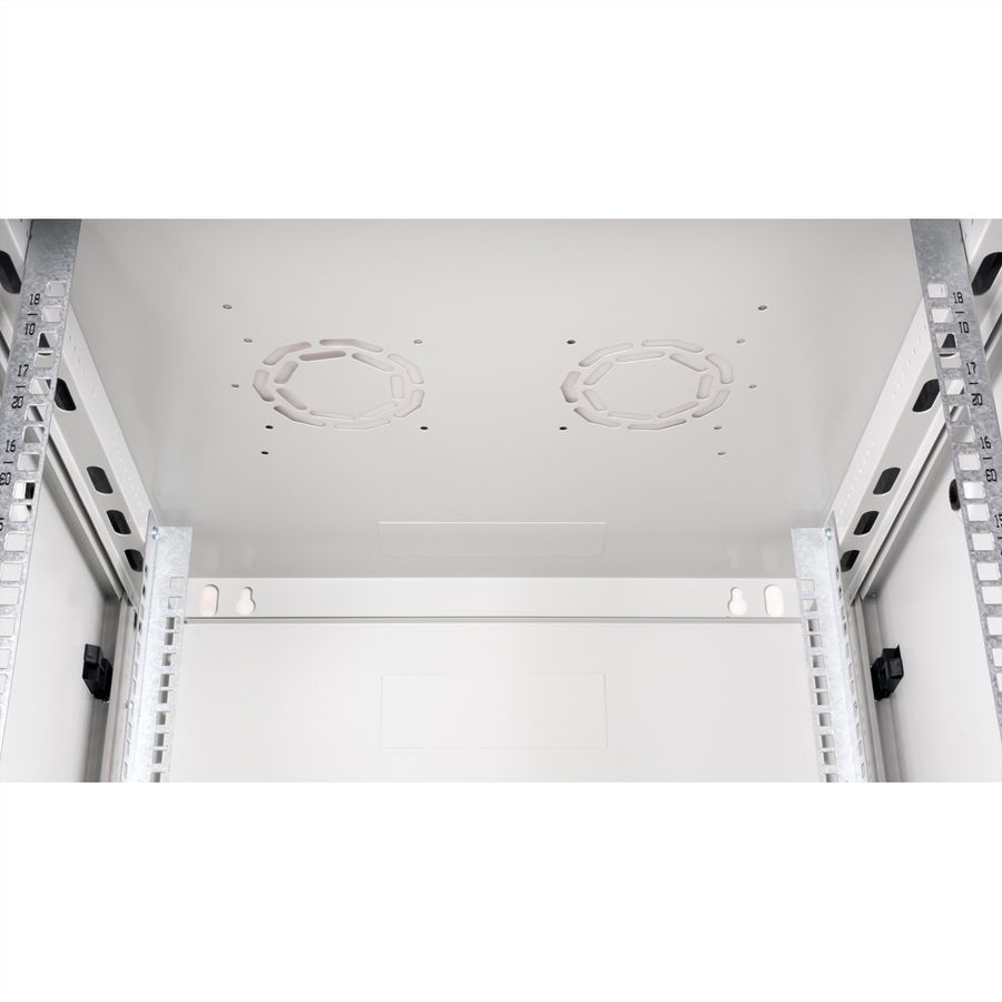 ROLINE 19-inch wandbehuizing Basic Plus 18U, 600x600 BxT grijs