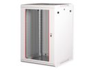 ROLINE 19" Wall Cabinet Basic Plus 18U, 600x600 BxT grey