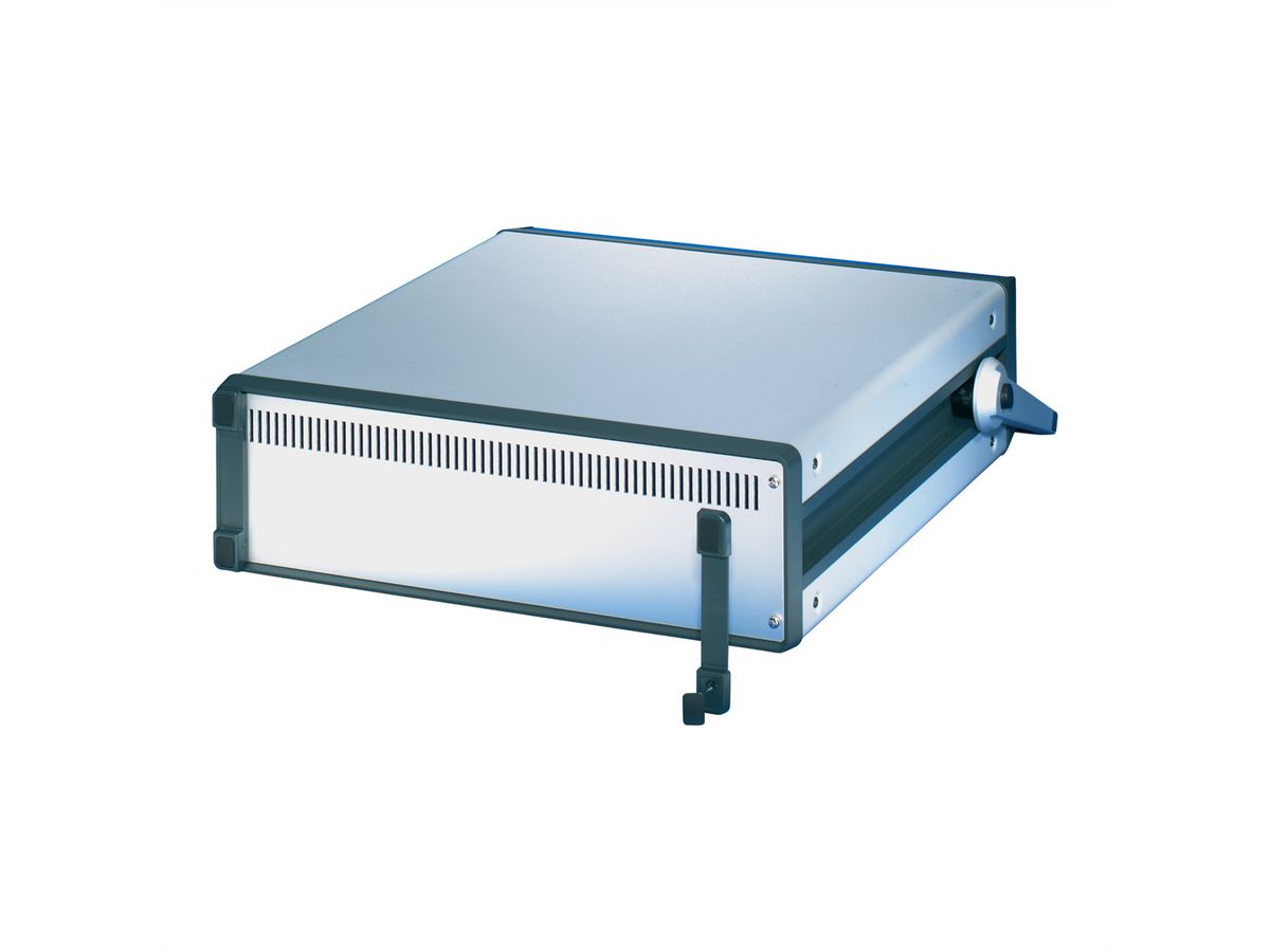 SCHROFF CompacPRO Achtervoet met rubberen inleg, 3 HE