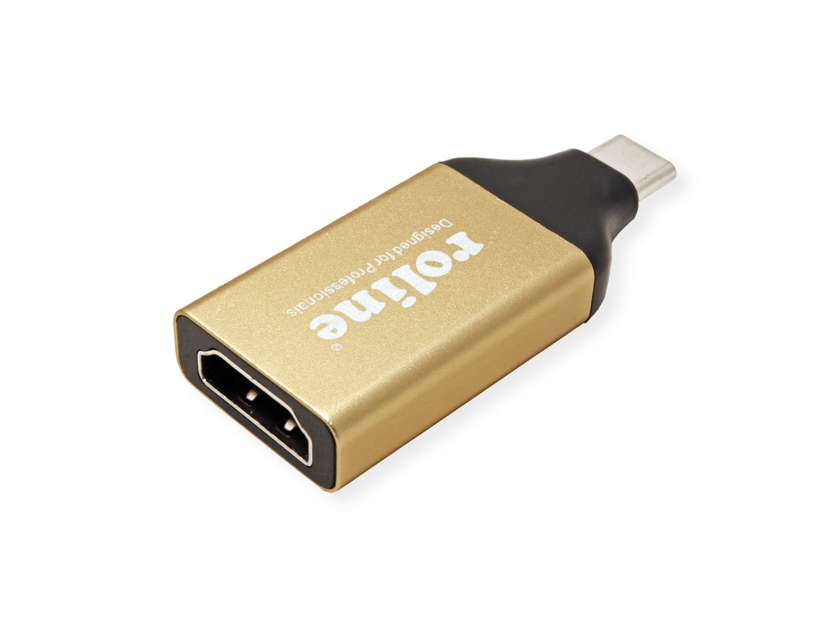 ROLINE GOLD Adapter USB Type C - HDMI, Male/Female