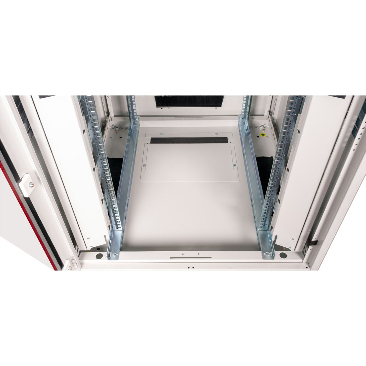 ROLINE 19-inch netwerkkast Pro 22 U, 800x800 BxD Glazen deur grijs