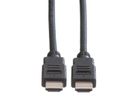 ROLINE GREEN HDMI High Speed kabel met Ethernet M-M, TPE, zwart, 2 m