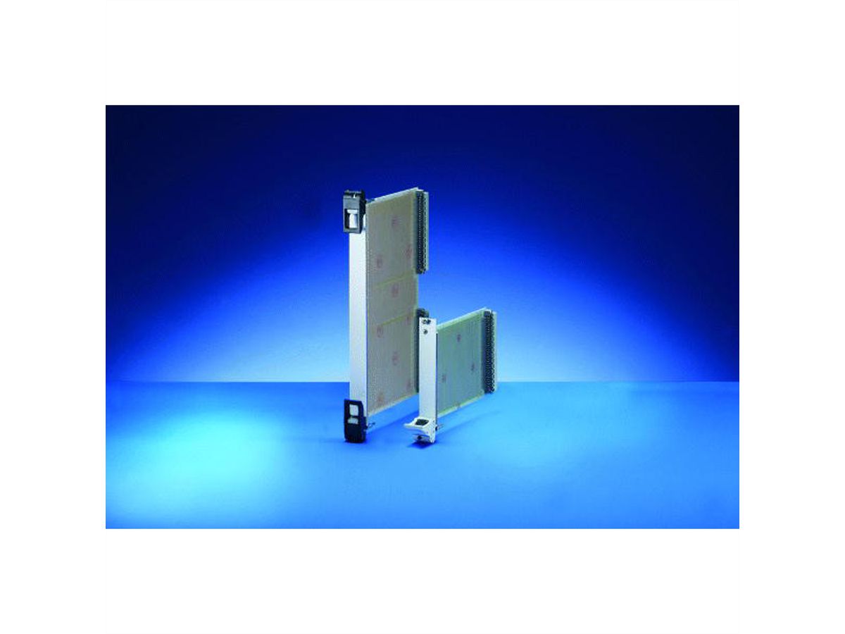 SCHROFF Plug-In Unit Kit With IEL Handle, Shielded, Black 3 U, 6 HP