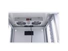 ROLINE ventilatie-unit met 2 ventilatoren, thermostaat, voor 19-inch wandbehuizing grijs