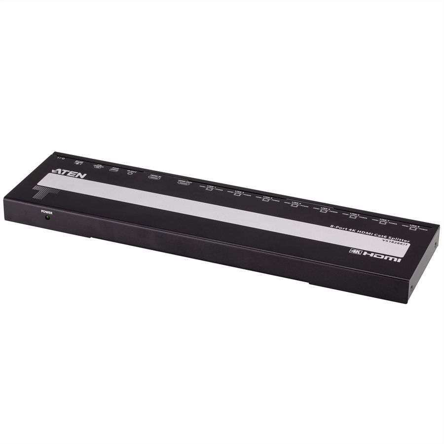 ATEN VS1828KIT 8-poorts 4K HDMI Cat6-splitter met 8 ontvangers