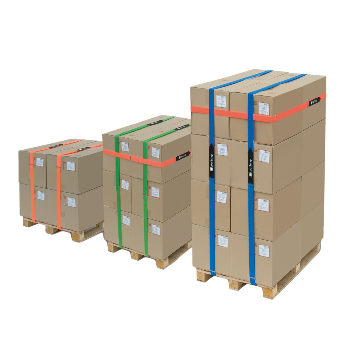 VELCRO® Logistrap® Strap 50mm x 6m strook 2 stuks, groen