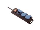 BACHMANN distribution socket 3x CEE7/3, IP44, 1.5m