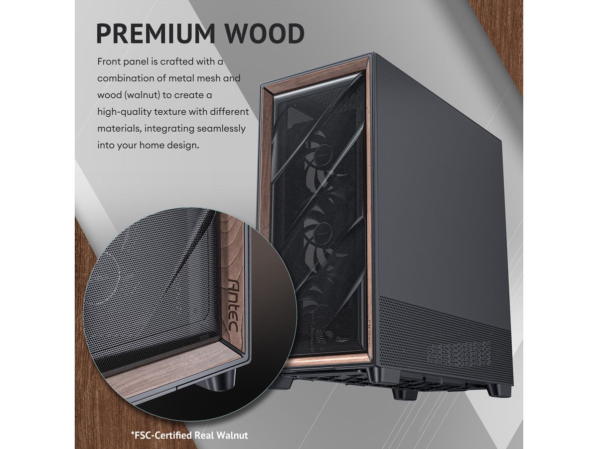 ANTEC FLUX PRO EUV PC case large / full tower ATX, black