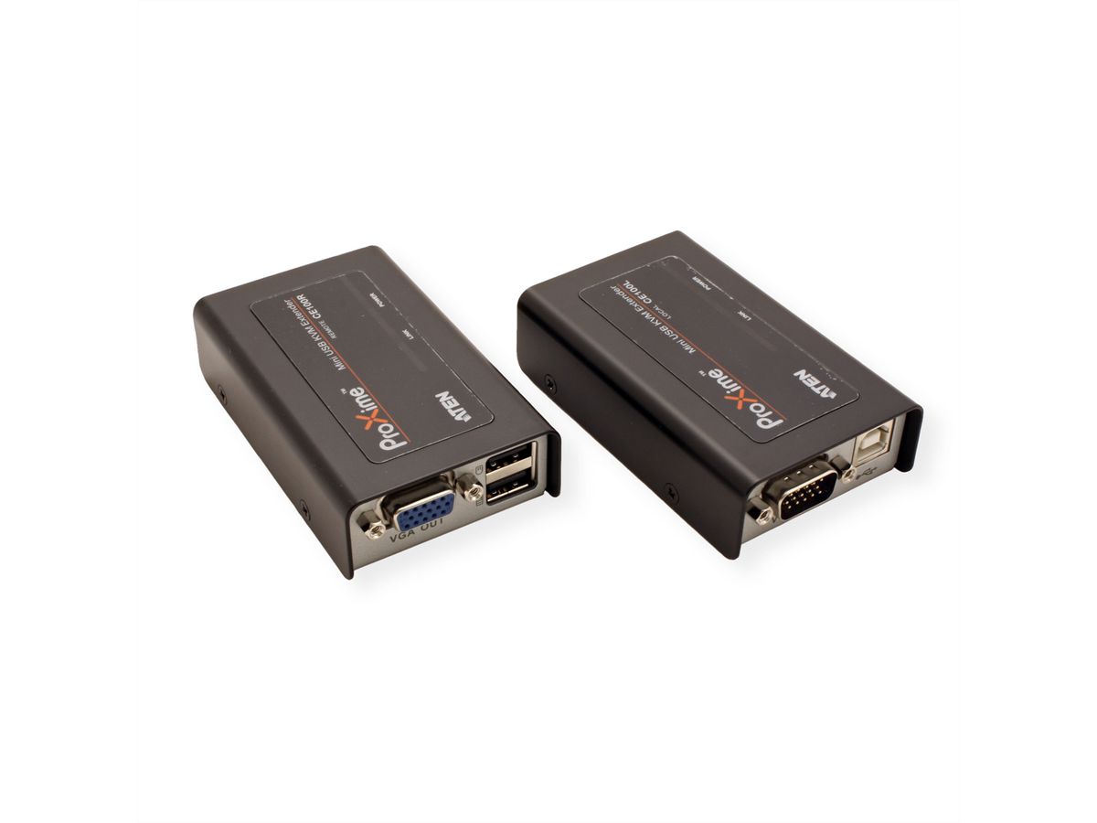 ATEN CE100 KVM Extender VGA, USB, 100m