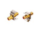 ROLINE RCA Keystone Coupler, Metal, Shielded, red